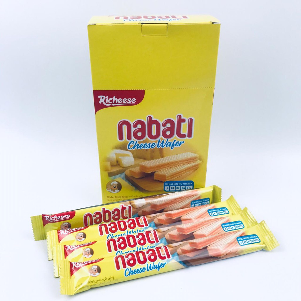 Nabati / Wafer Keju / Recheese / 7,5g x 20pcs