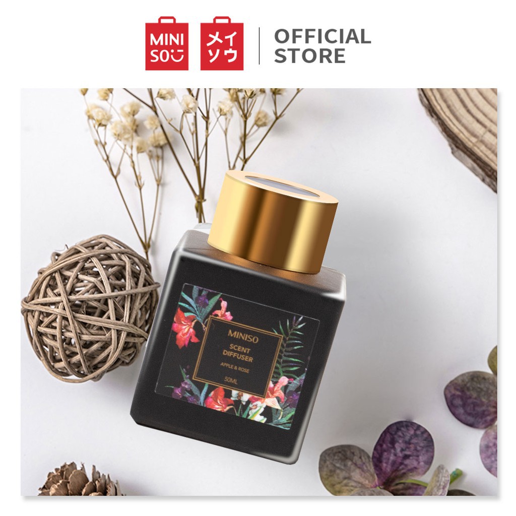 Miniso Official Sewangi Pengharum Ruangan Marble Series Aroma Scent/Scent Diffuser-Apple & Rose