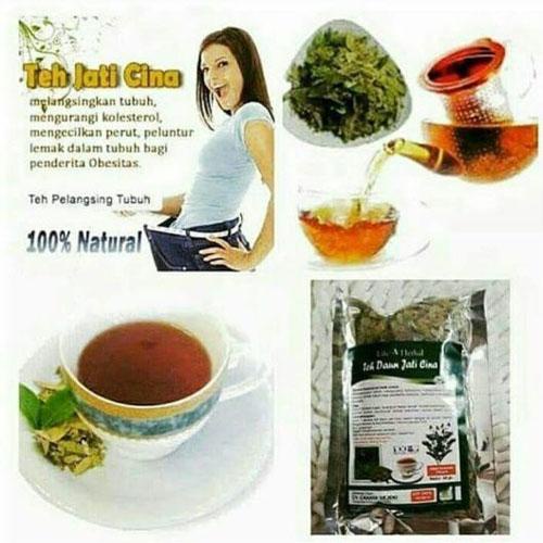 Teh Daun Jati Cina 40gr / Teh Diet Teh Pelangsing - READY STOCK