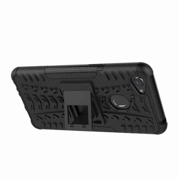Case Oppo F7 Pro Plus Youth soft casing cover kick stand RUGGED ARMOR