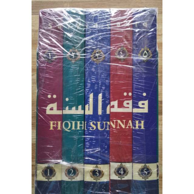 Fiqih Sunnah 5 Jilid Hard Cover with Booksets | Sayyid Sabiq
