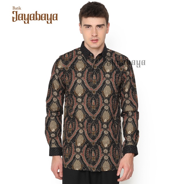 Kemeja Batik Pria Slimfit Jayabaya - WIBISANA