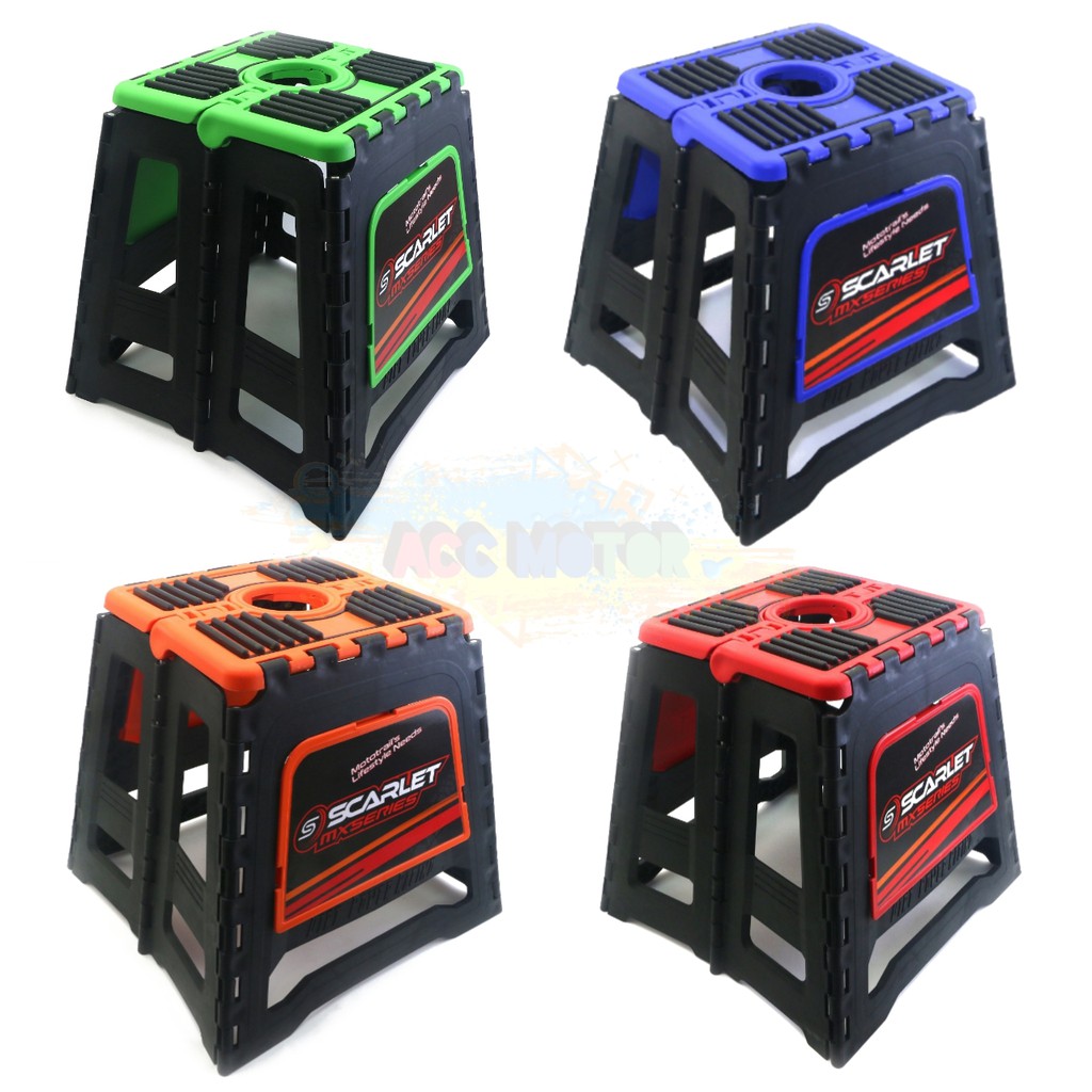 Jackstand Jack Stand Trail SCARLET DZ - 03 / standar tengah universal trail KLX CRF 150 L WR 150