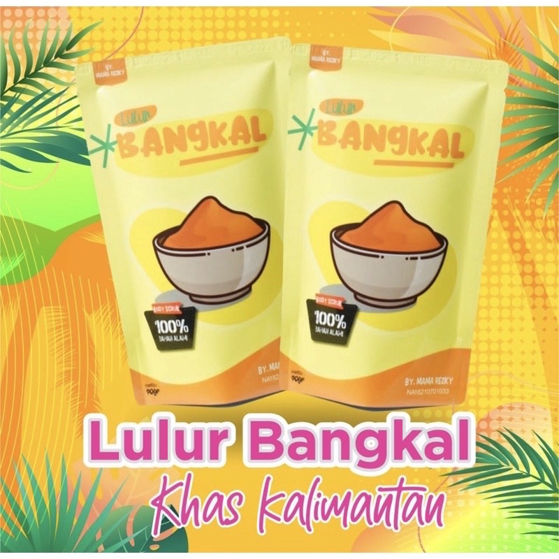 READY LULUR REMPAH Kayu BANGKAL 10gr (lulur viral ala tiktok)