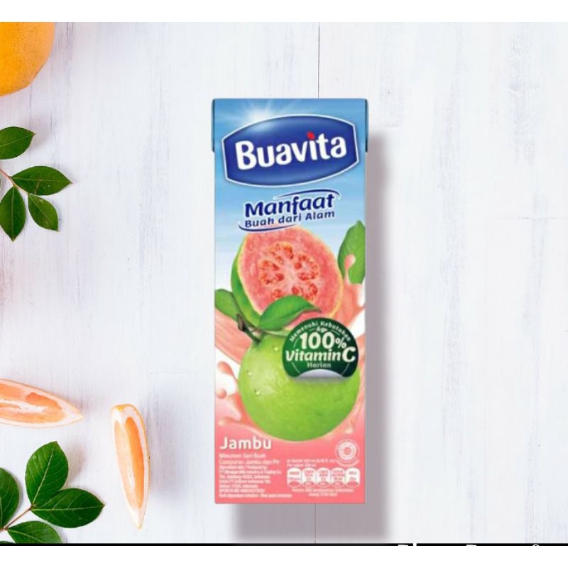 

Buavita Guava/Apel/Orange/Mangga 250ml Multi Pack