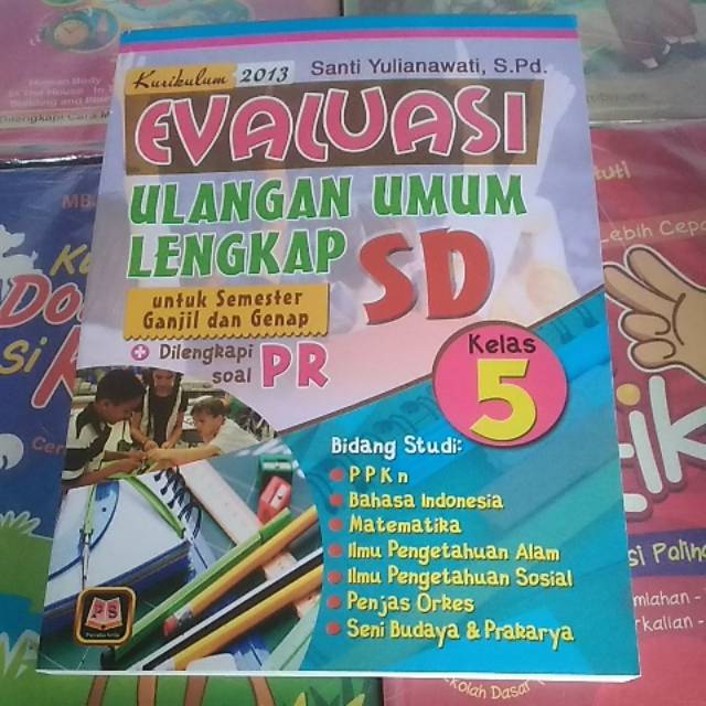 Evaluasi Ulangan Umum Lengkap SD kelas 5