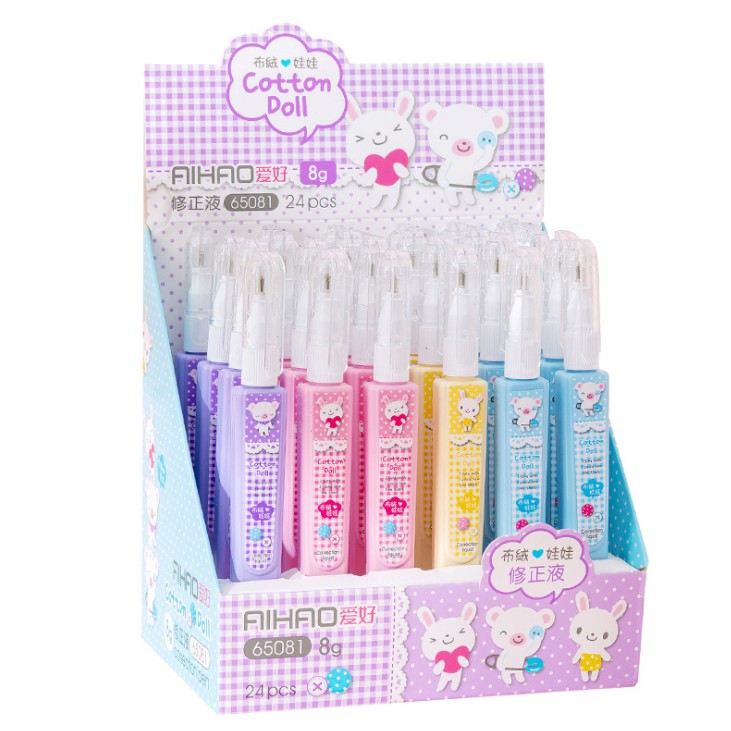

j2 - Tip Ex Cair Correction Cotton doll