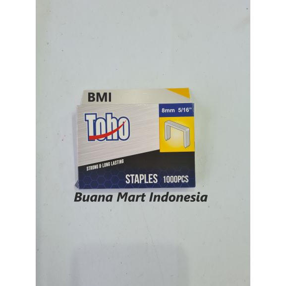 

Isi Staples Gun Toho 8mm Ori |Refill Stapler Nailer |Steples 5/16