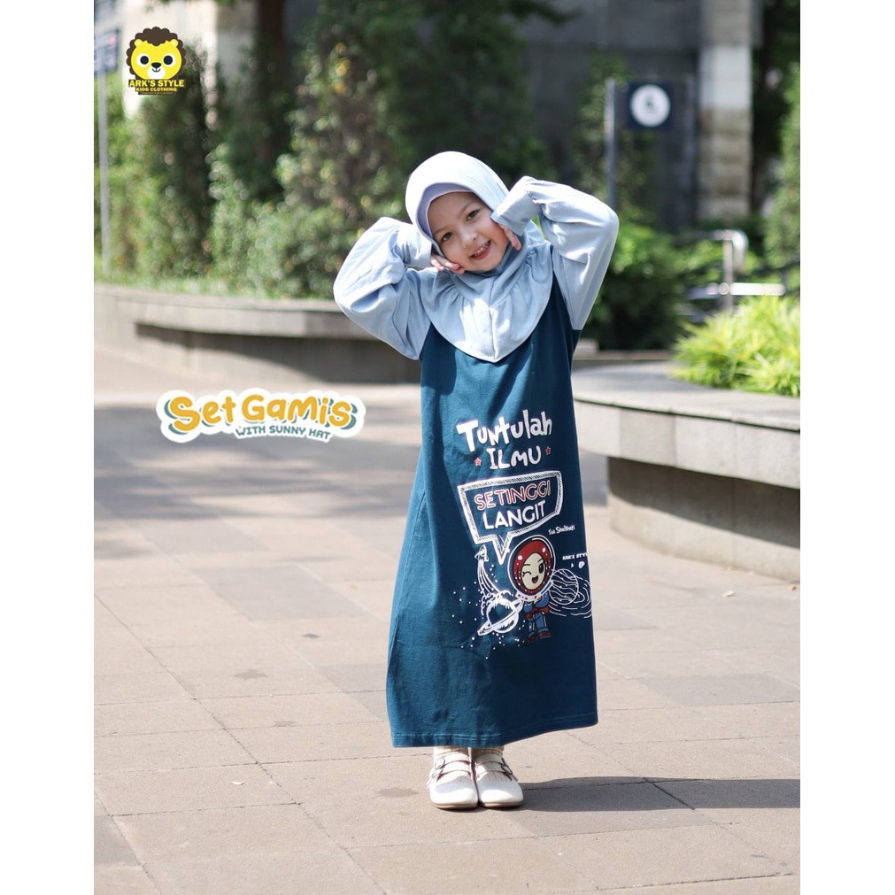 Setelan anak  Gamis Sunny Hat Arkstyle