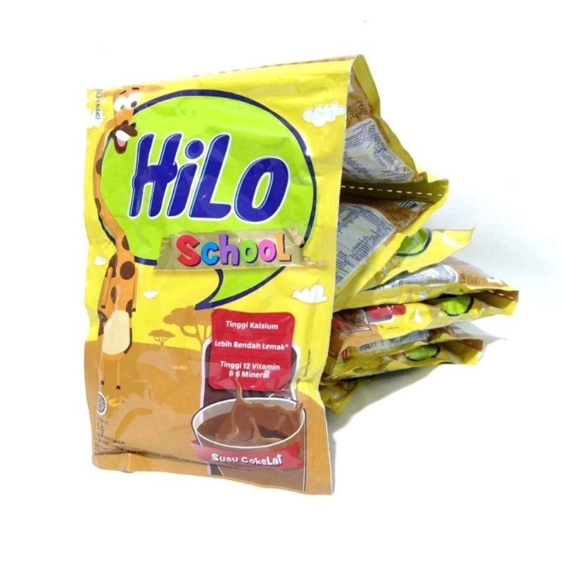 

✨Adinda.ols✨Hilo School Cokelat Sachet 30 gram - 10 sachet (1 renceng isi 10 )