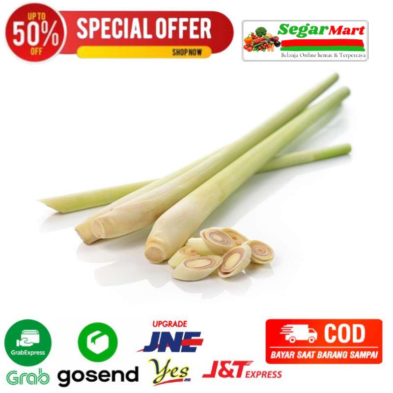 

Bumbu dapur batang daun sereh/serai segarmart fresh bandung