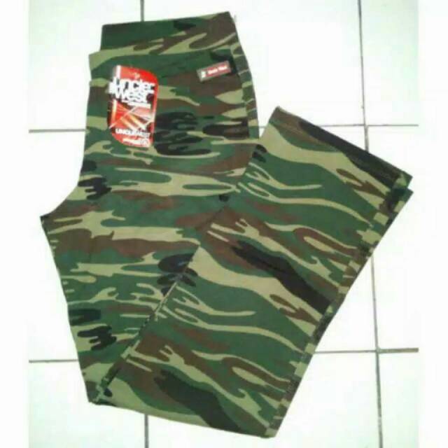 CELANA SPANDEK LORENG UNCLE WEST