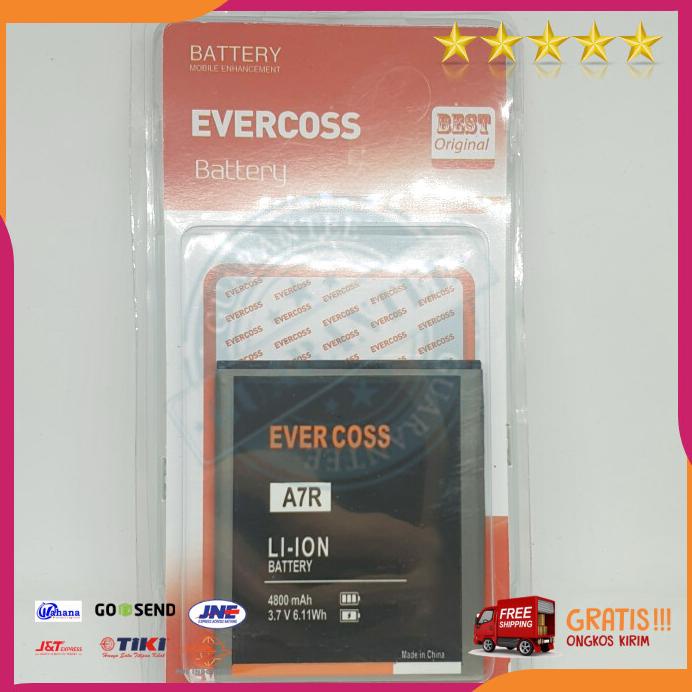 Acc Hp Baterai Evercoss A7R Double Power Baterai