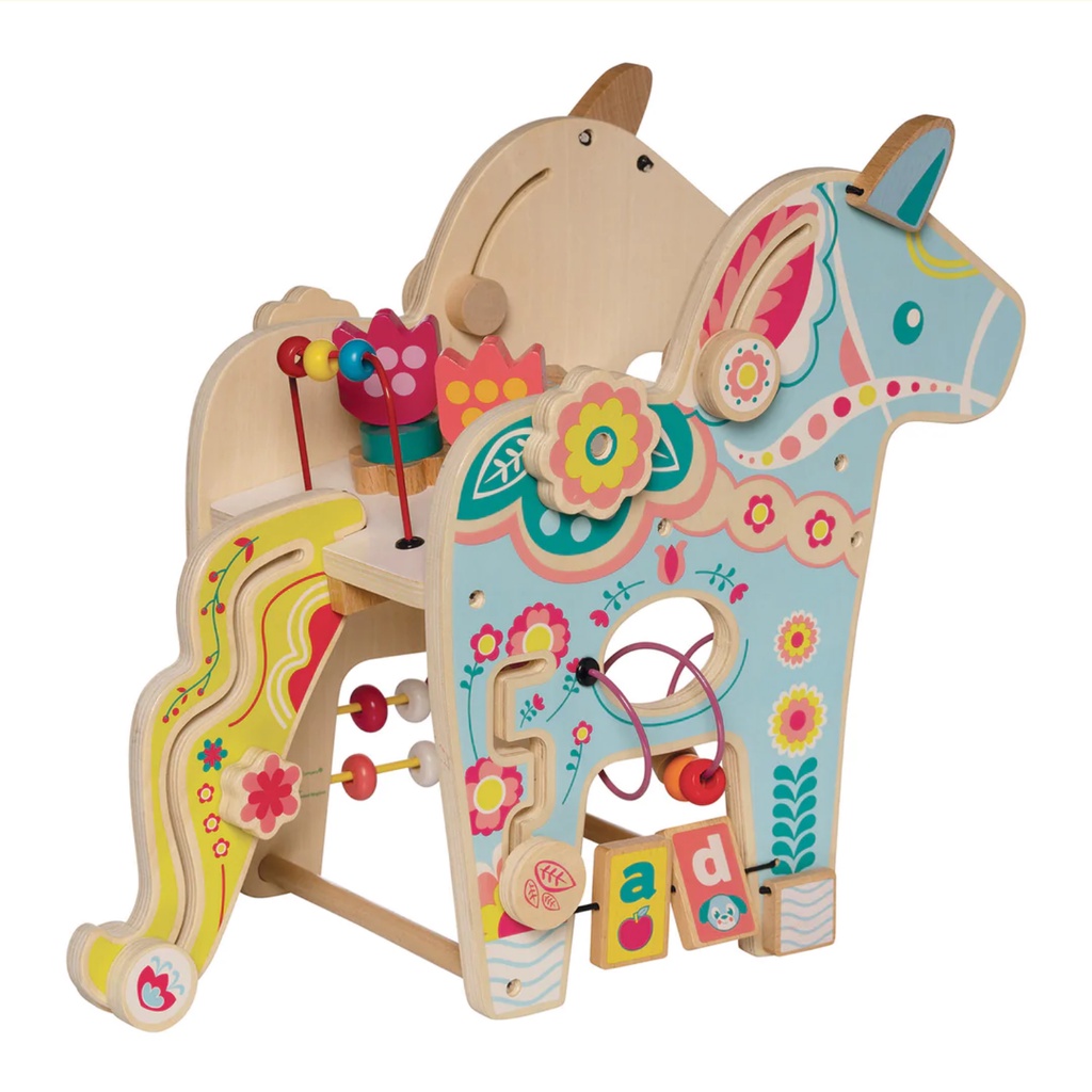 Manhattan Toy Playful Pony - Wooden Education Toys Montessori Mainan Kayu Kuda Kudaan Pretend Doll Anak Edukatif