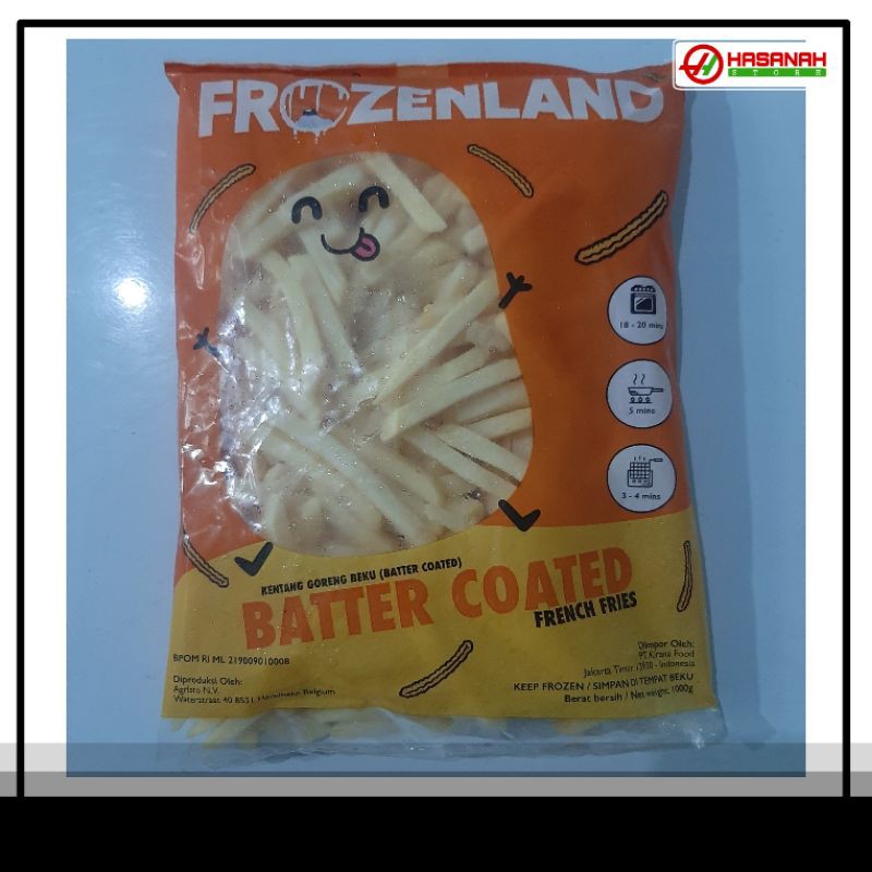 

BATTER COATED ( KENTANG BEKU )