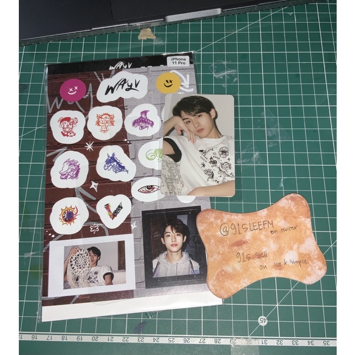 WINWIN MD by TEN smartphone deco set photocard pc WAYV NCT