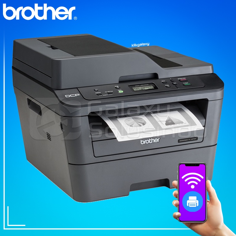 Brother DCP-L2540DW Laser All in One Printer, Scan &amp; Copy - Duplex Wifi