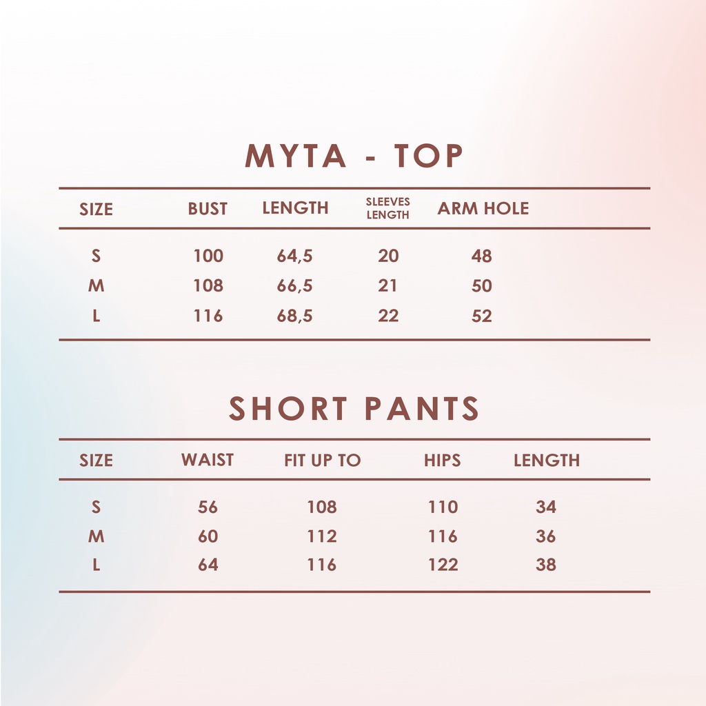 Cielyn - Myta Rayon Premium Piyama Wanita Dewasa Set