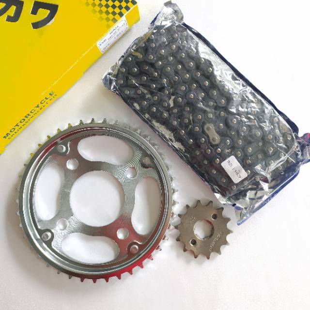 Gear Set Fukukawa Gir Paket Verza 150 Uk Rantai 428H-124L - 41T - 14T