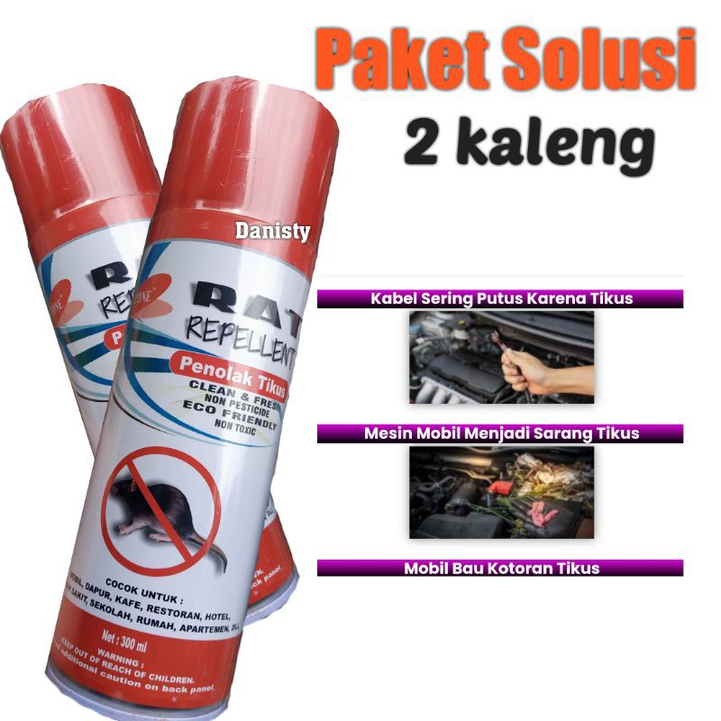 Pengusir Tikus Zone Rat Repellent Anti Tikus Di Kap Mobil / Dapur / Kafe / Rumah / Apartemen dll