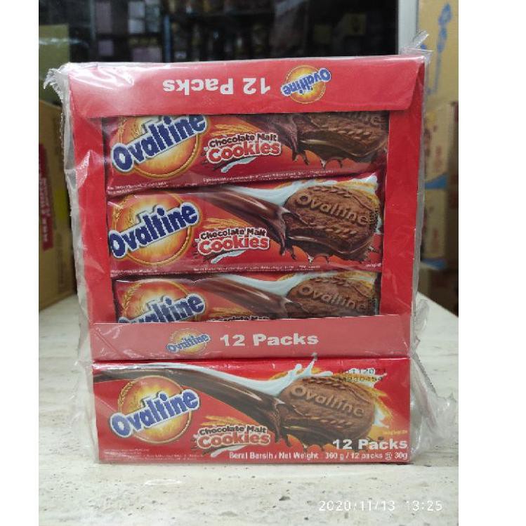 

REAL PICT ! Ovaltine Chocolate Malt Cookies 30 gram