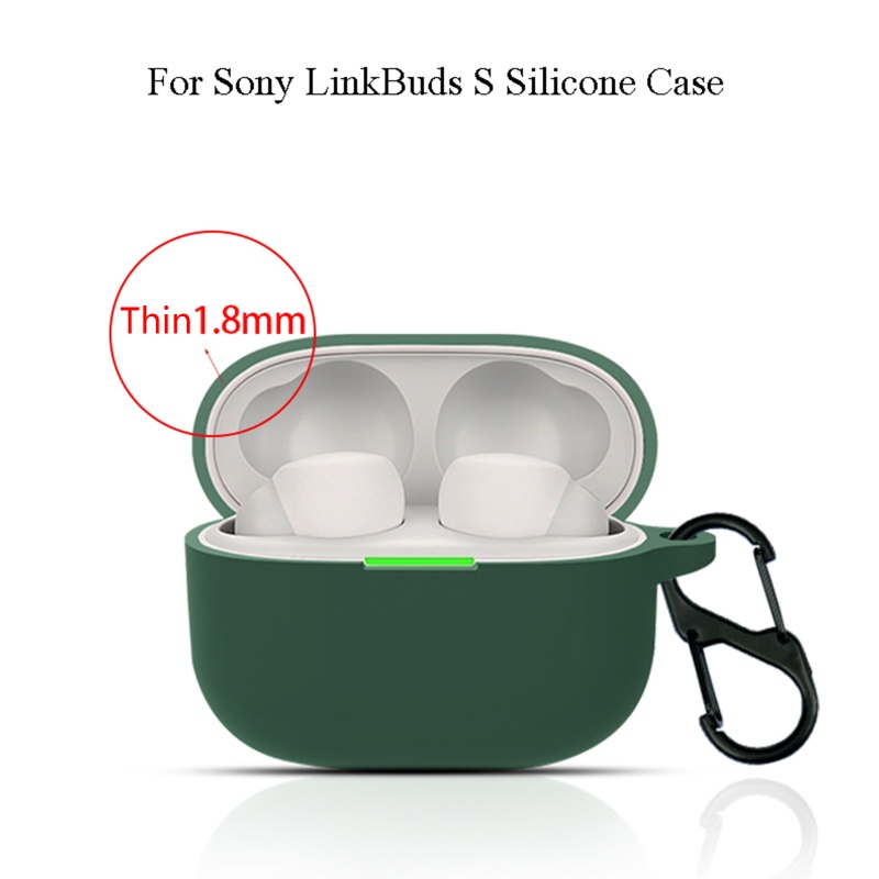 Btsg Penutup Ramah Kulit Untuk SonyLink Buds S Housing Shockproof Untuk Shell Non-slip Sl