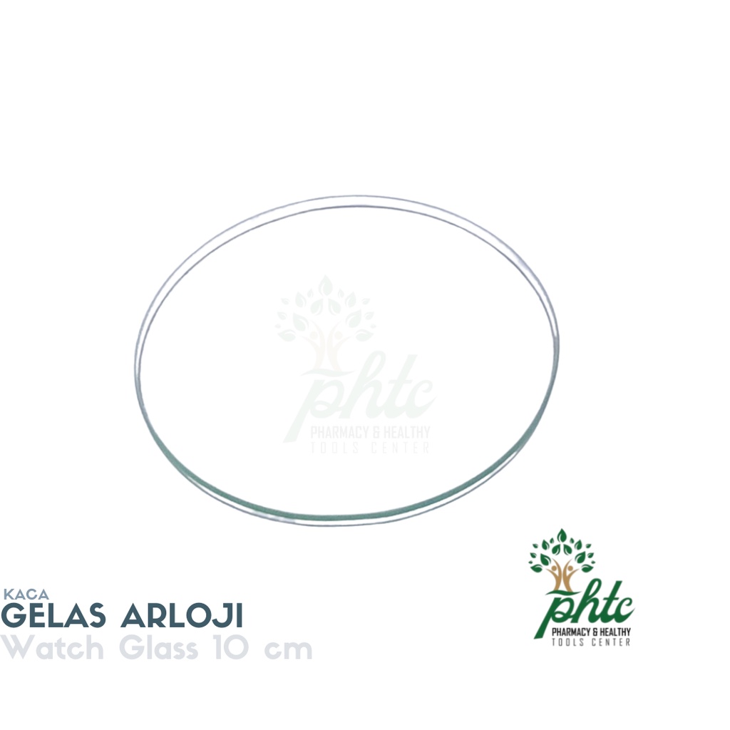 Kaca Arloji 10 cm l Watch Glass l Gelas Arloji Kaca Diameter 10cm
