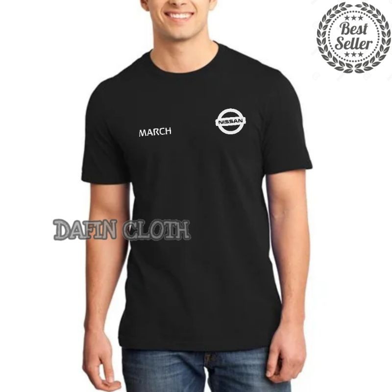 Tshirt Baju Kaos Pria Nissan March