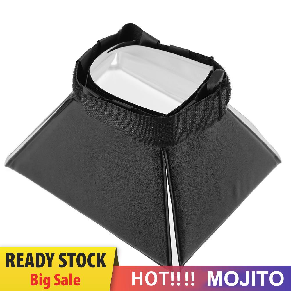 Mojito Softbox Diffuser Lampu Flash Universal 125x100mm Bisa Dilipat Untuk Kamera Dslr