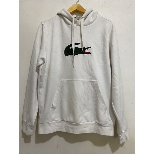 hoodie lacoste big logo original
