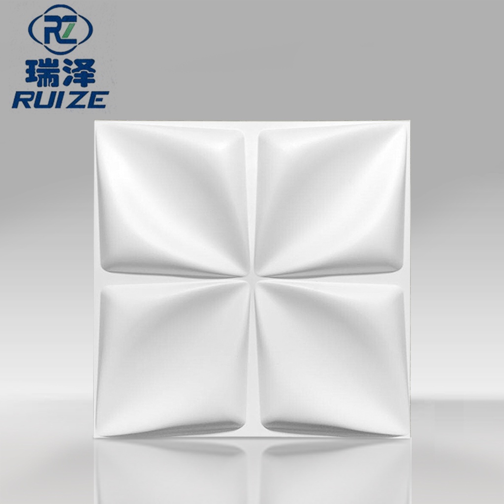 WALL PANEL 3D PVC / DEKORASI DINDING WALLPAPER DINDING PANEL / WALLPANEL 3D / 3D WALL PANEL / PANEL-BUTTERFLY 50 x 50