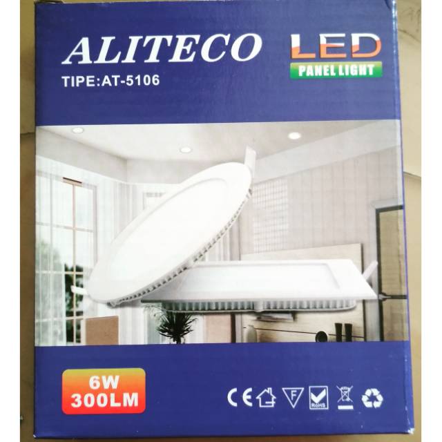 Led panel IB bulat 6 watt