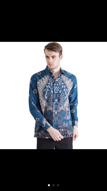 Kemeja Batik Pria Lengan Panjang Rianty Delo