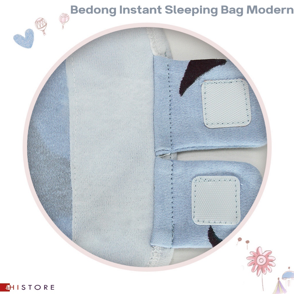 BEDONG MODERN SLEEPING BAG INSTANT HYBRID MODEL SWADDLE ME BAHAN PREMIUM