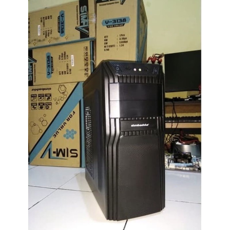 CPU MURAH CORE 2 DUO E7500 2,9GHZ RAM 4GB HARDISK 500GB