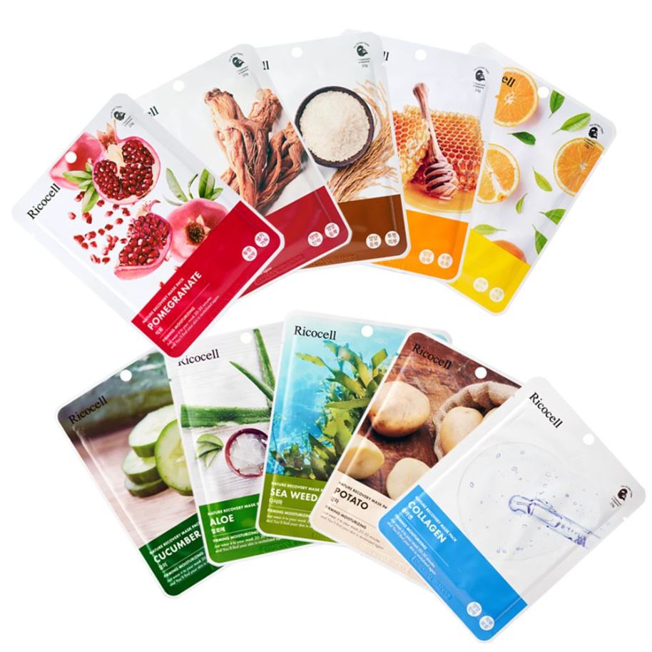 RICOCELL MASKER KECANTIKAN KOREA