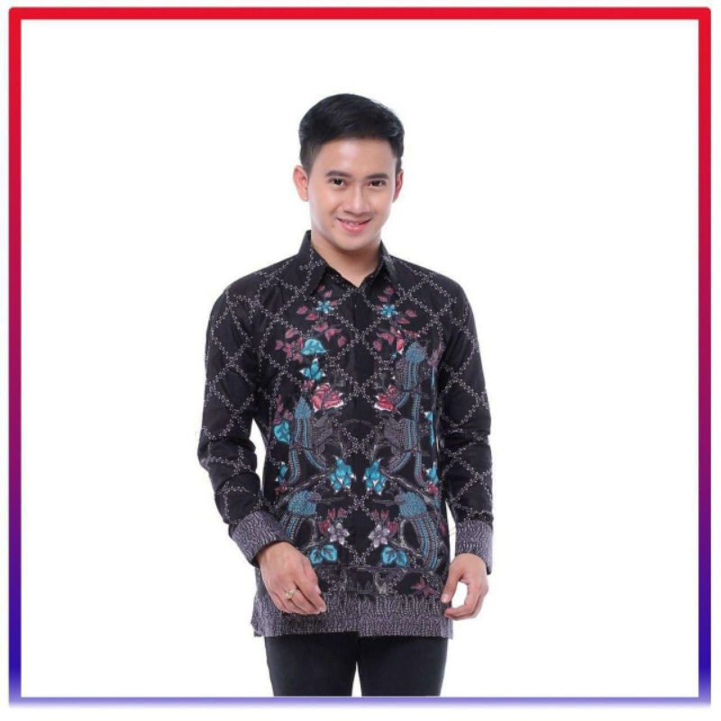 KEMEJA LENGAN  PANJANG BATIK TRENDI 2021//KEMEJA BATIK PEKALONGAN PRIA
