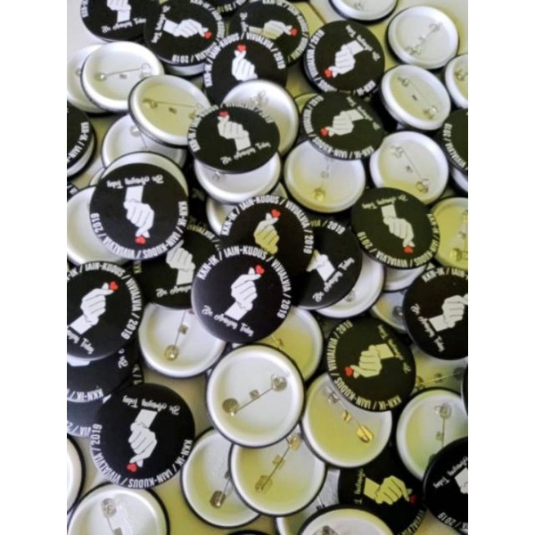 PIN BROSS CUSTOM 44mm | 4,4cm [ MINIMAL 20PCS]