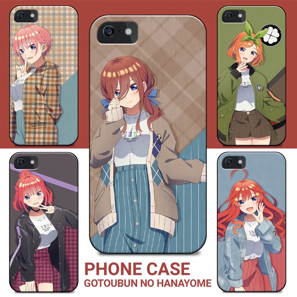 Phone Case Gotoubun no Hanayome Miku Nakano - Android & iPhone