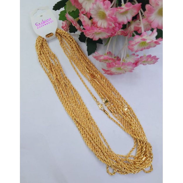 SDRT60 Kalung xuping model tambang 60cm
