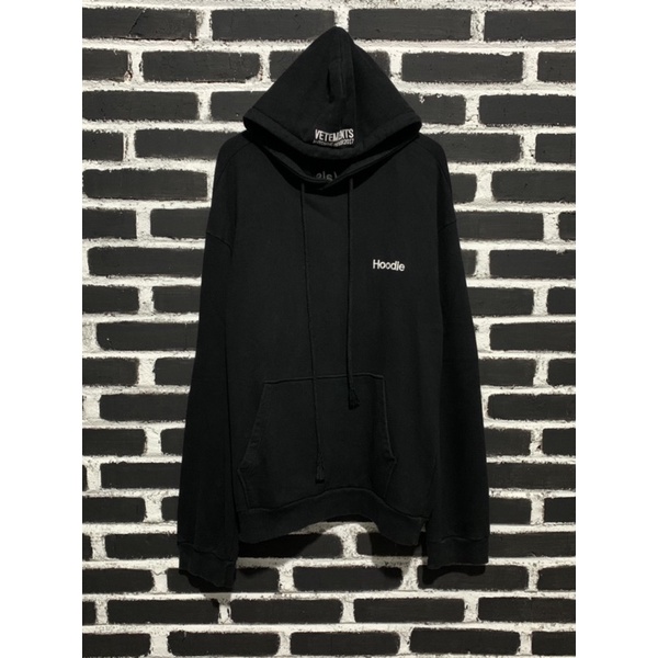 preloved hoodie vetements original