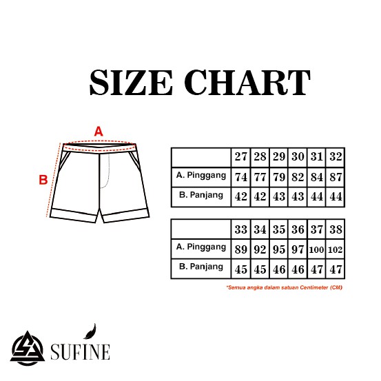 Sufine - Celana Jeans Pendek Premium BoardShort Original Product - Jeans Pendek Pria