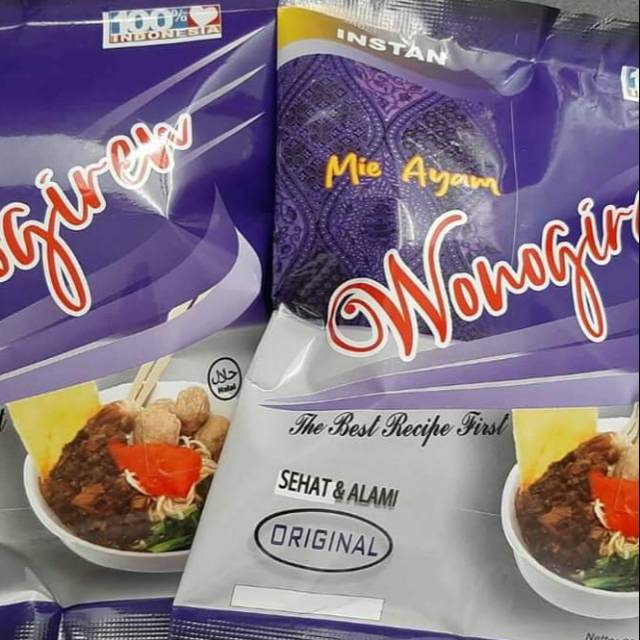 

Mie ayam instan asli wonogiri