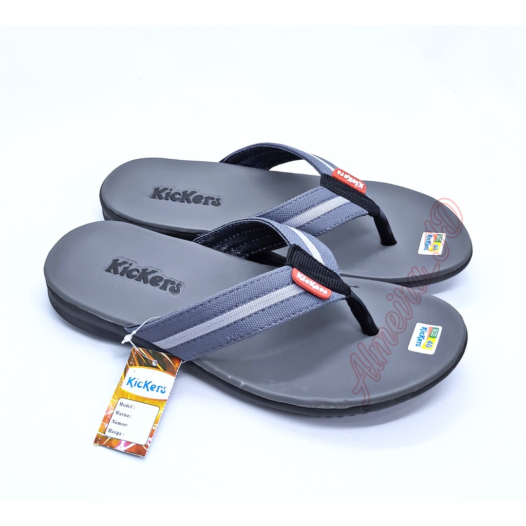 Sandal Casual Pria Kickers Japit Best Quality | Sandal Distro | Sendal Simpel &amp; Nyaman