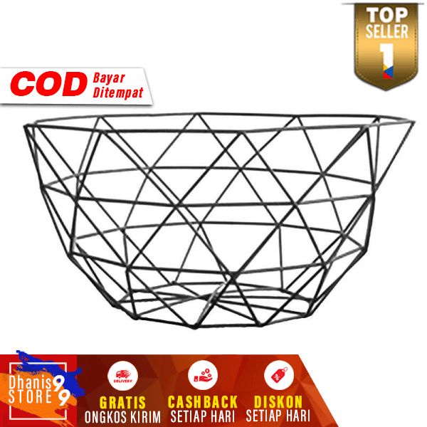 Baskom Wadah Buah Baskets Holder Nordic Storage Minimalis Tempat Penyimpanan Sayuran Telur Perlengkapan Dapur