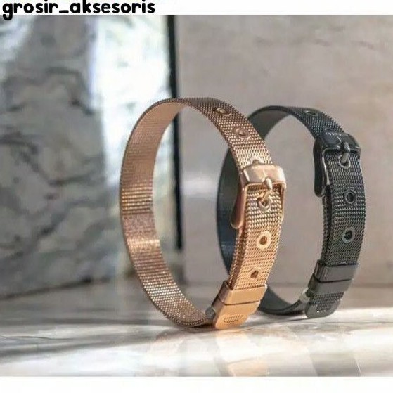 Gelang Jam Tangan Titanium Premium Quality Gelang Gesper Titanium Waterproof