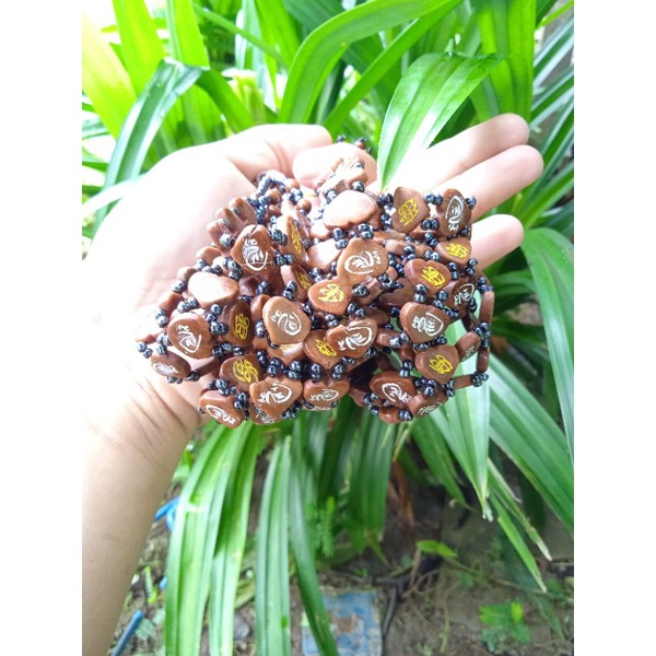 gelang kokah motif love rajah dewasa