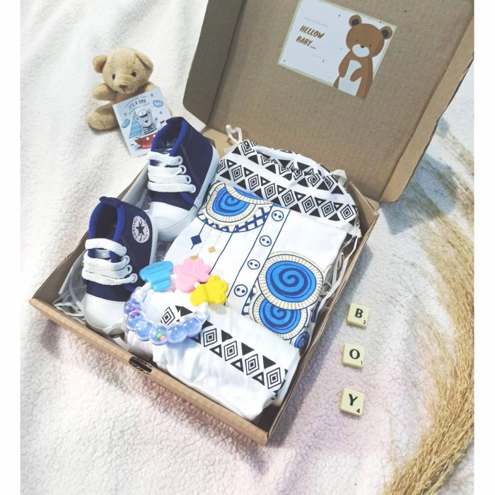 

Parsel Ramadan Hampers Bayi Kado bayi laki-laki Koko Muslim - L - BARU