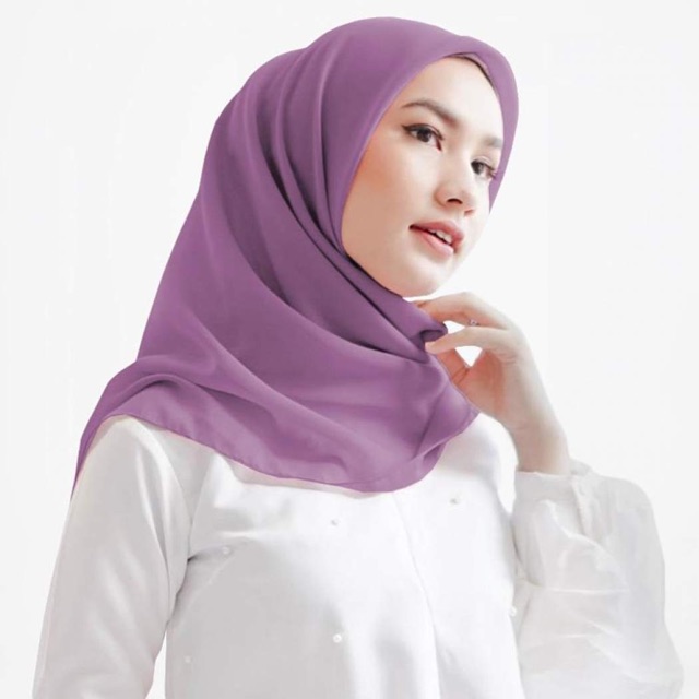 TAS FASHION OFFICIAL - HIJAB VOAL POLOS UK 160 X 50CM JILBAB VOAL POLOS