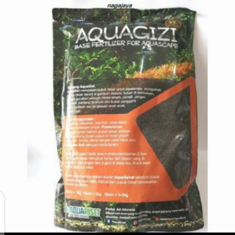 pupuk dasar aquascape awal tanam aquagizi 1 kg
